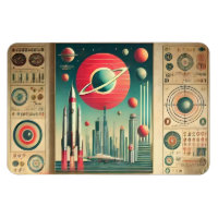 Space Age Interplanetary Coordinates Alien Relic
