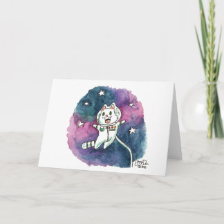 Space Age Mouser Holiday Card