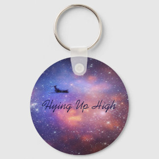 Space Airplane Keychain