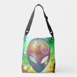 Space Alien Crossbody Bag