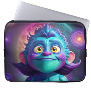 Space Alien & Friend Laptop Sleeve