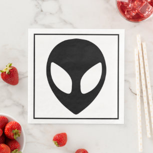 Space Alien Napkin