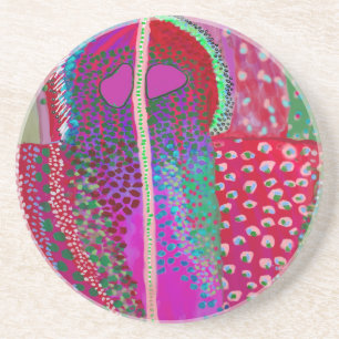 Space Alien Party Animal Coaster