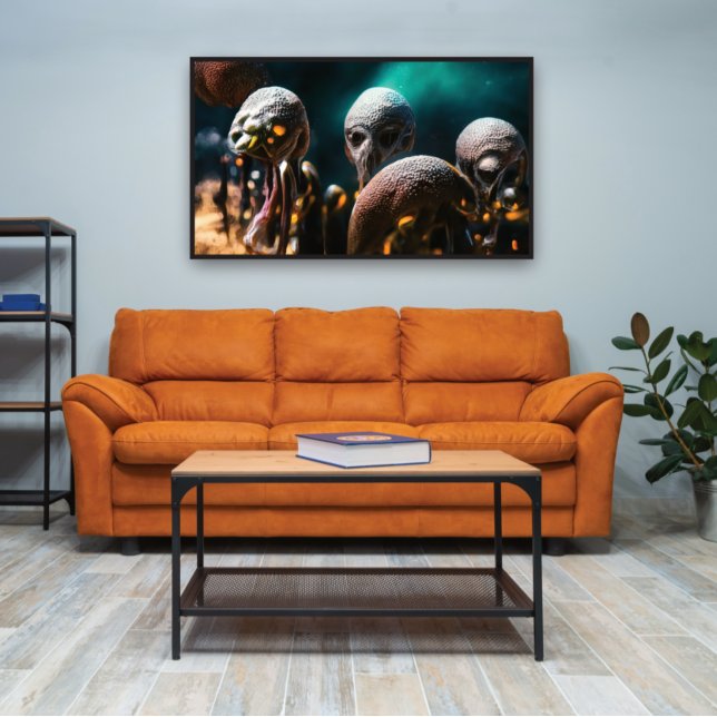 Space Alien Poster (Creator Uploaded)