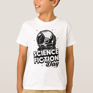 Space Alien Science Fiction Day Science Stars Gift T-Shirt