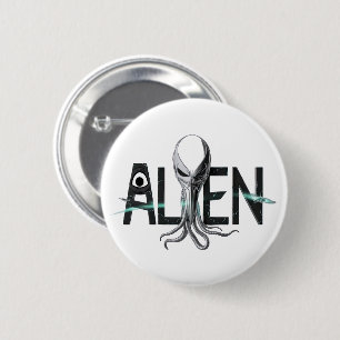 Space Alien Text Button