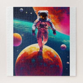 Space and astronaut Puzzle