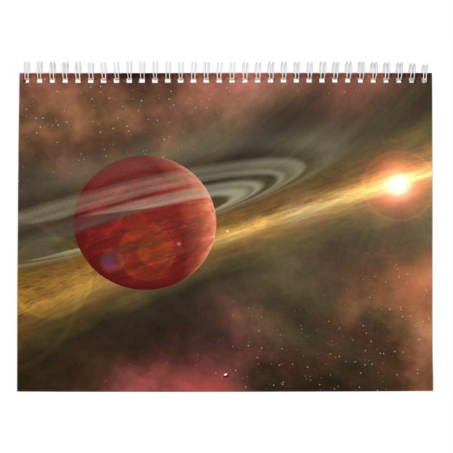 Space and its beauty calendar (Cover)