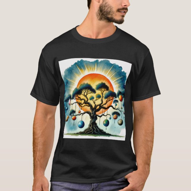 Space and the Mystical nature #7 T-Shirt (Front)