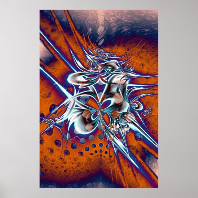 Space and Time. Poster (Front)