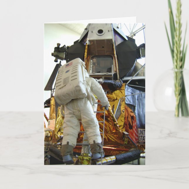 Space Anniversary Card (Front)