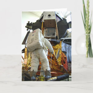 Space Anniversary Card