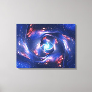 SPACE ART #18 Black Hole Canvas Print