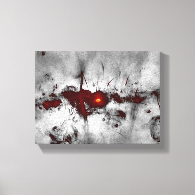 SPACE ART #20 Milky Way Canvas Print (Front)
