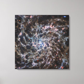 Space Art #44 Spiral Galaxy Canvas Print