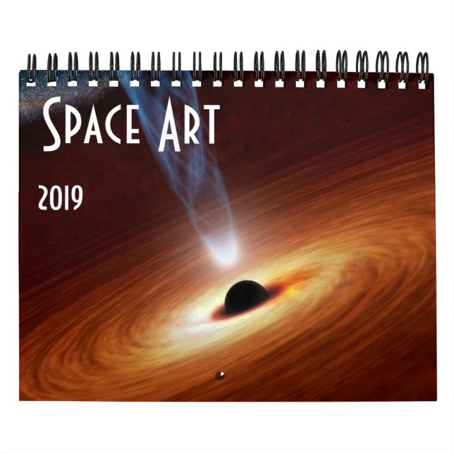 Space Art Astronomy Universe Calendar 2019 (Cover)
