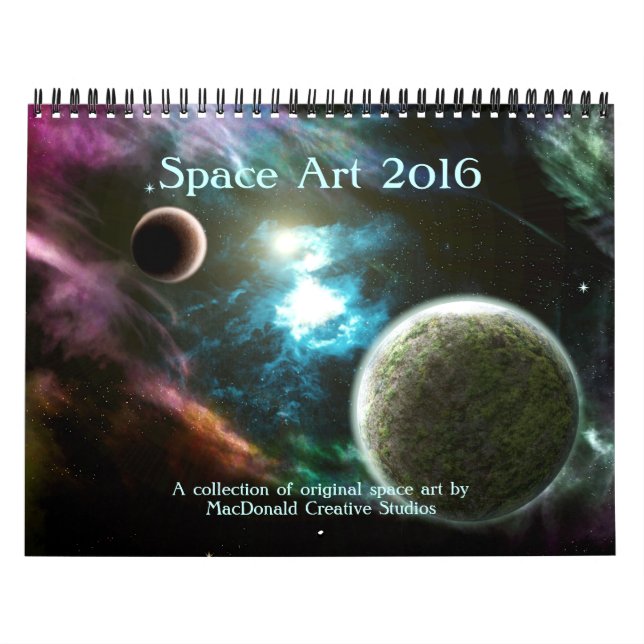 Space Art Calendar (Cover)
