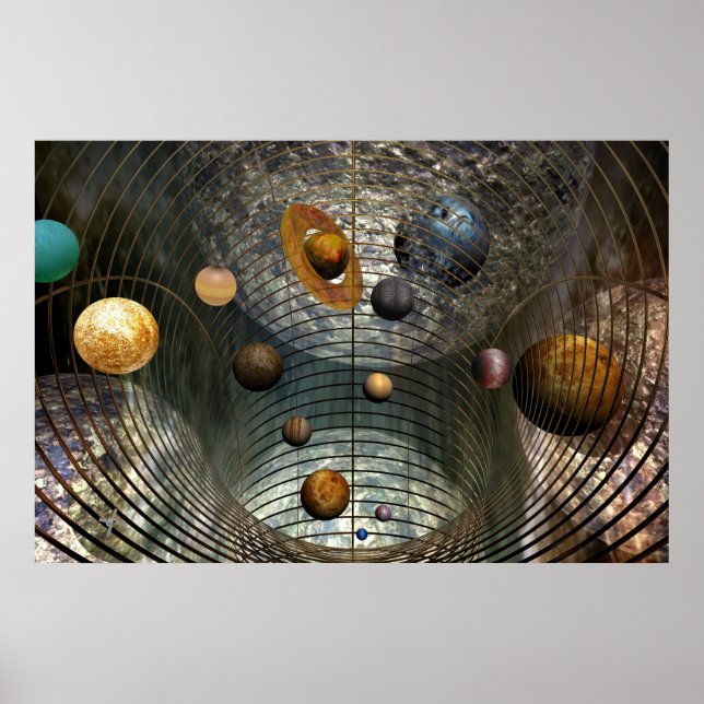 Space art poster (Front)