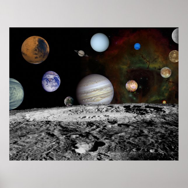 Space art poster (Front)