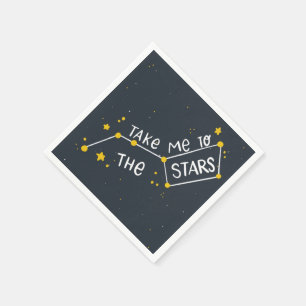 Space Astronaut Birthday Napkins