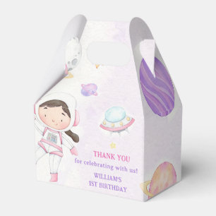 Space Astronaut Birthday Party Favor Box