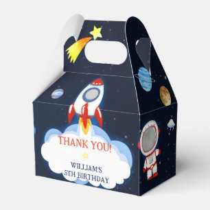 Space Astronaut Birthday Party Favour Box