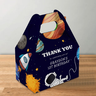 Space Astronaut Birthday Party Favour Box