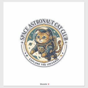 Space Astronaut Cat Cat Dad Gift Idea - Space Astr