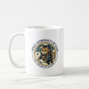 Space Astronaut Cat Cat Dad Gift Idea - Space Astr Coffee Mug