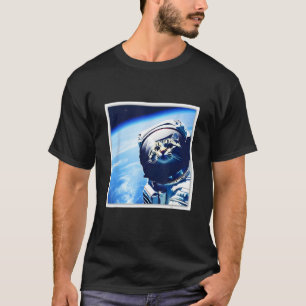 space astronaut cat T-Shirt