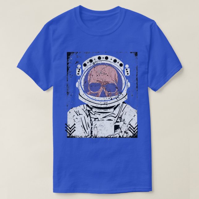 Space Astronaut Cool Pocket Design Aesthetic  T-Shirt (Design Front)