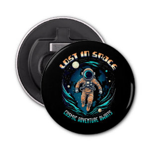 Space Astronaut - Lost In Space Bottle Opener