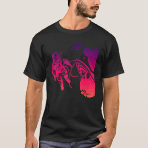 Space Astronaut Spacewalk Astronauts Are Aliens 24 T-Shirt