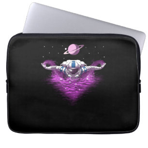 Space Astronaut Swimmer Laptop Sleeve