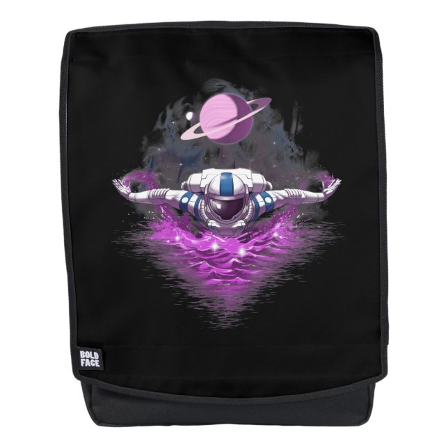 Space Astronaut Swimming Backpack (Front)