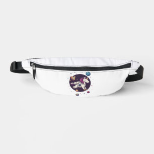 Space Astronaut Unicorn (1) Bum Bags