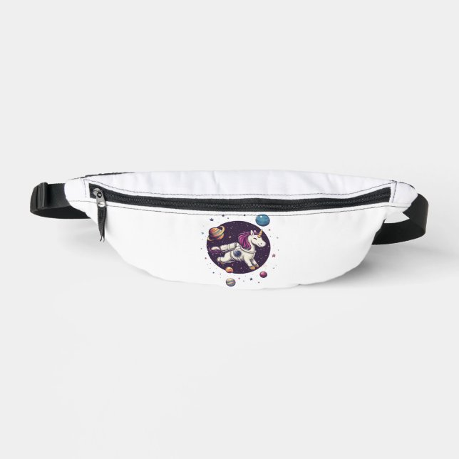 Space Astronaut Unicorn (1) Bum Bags (Front)