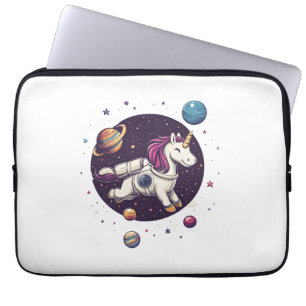 Space Astronaut Unicorn (1) Laptop Sleeve