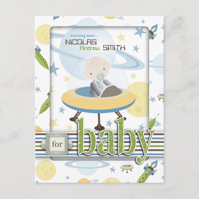 Space Baby Advice Card 2 (Front)