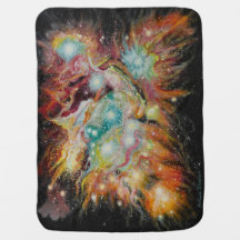 Space Baby! Stars! Space decor. Barbara Sheehan.