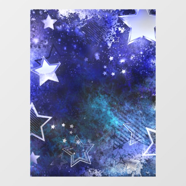 Space Background with Stars (Sheet)