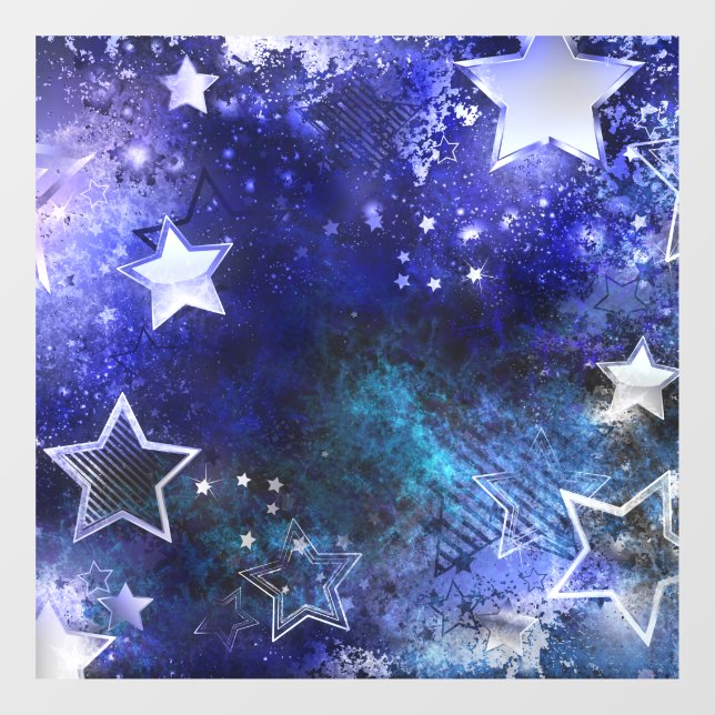 Space Background with Stars (Sheet)