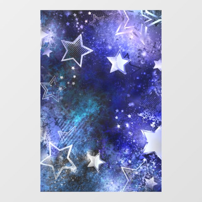 Space Background with Stars (Sheet)
