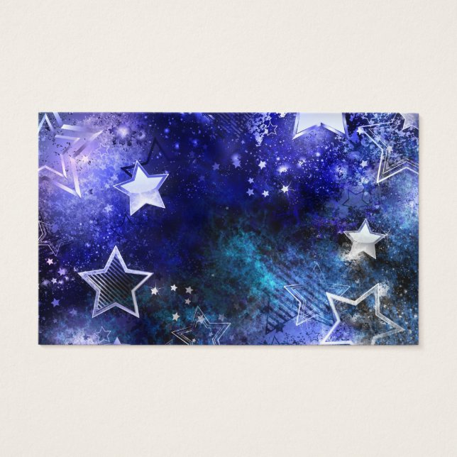 Space Background with Stars (Front)