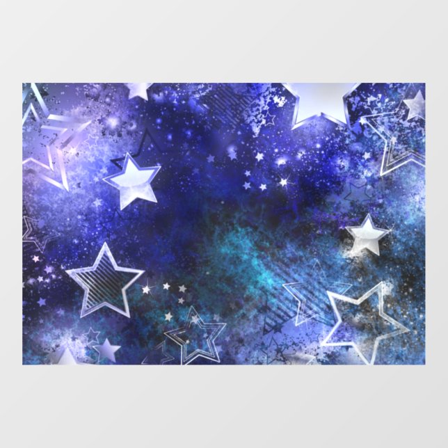 Space Background with Stars (Sheet)