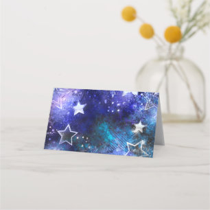 Space Background with Stars Appointment Card