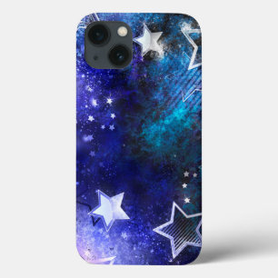 Space Background with Stars iPhone 13 Case