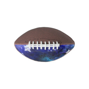 Space Background with Stars Football