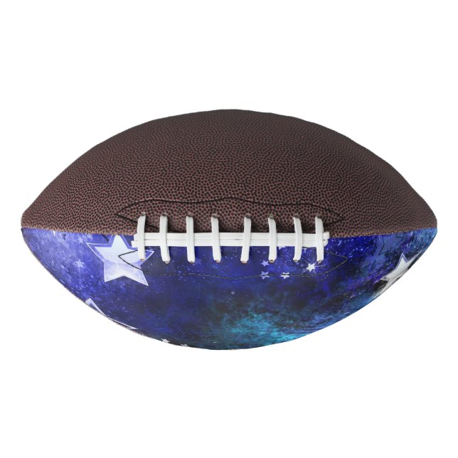 Space Background with Stars Football (Front)