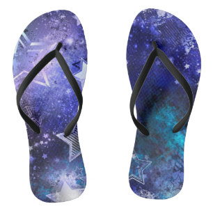 Space Background with Stars Jandals